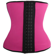 Women's Steel Boned Underbust Latex Girdle Waist Trainer Corsets Hourglass Body Shaper