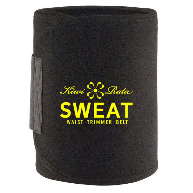 Sweat Premium Waist Trimmer for Men & Women Shapers Sauna Waist Trainer Corsets Body Shaper Tummy Weight Loss Burner