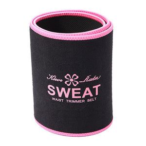 Sweat Premium Waist Trimmer for Men & Women Shapers Sauna Waist Trainer Corsets Body Shaper Tummy Weight Loss Burner