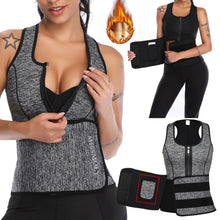 Neoprene Sauna Waist Trainer Vest  Shaper Summer Workout Shaperwear Slimming Adjustable Sweat Belt Fajas Body Shaper