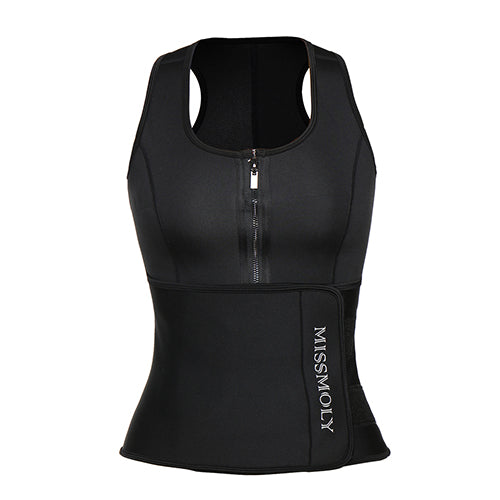 Neoprene Sauna Waist Trainer Vest  Shaper Summer Workout Shaperwear Slimming Adjustable Sweat Belt Fajas Body Shaper