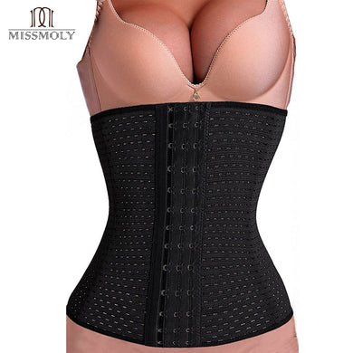 Women  Body Shaper Waist Trainer Steel Boned Corset Postpartum Belly Slimming Belt Modeling Strap Shapewear Waist Cincher