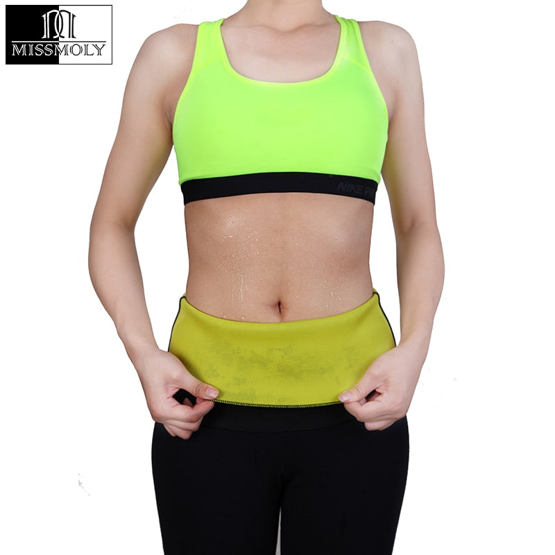Body Shapers Neoprene Waist Cincher Fitness Corset Sweat Slimming Belt Weight Loss Waist Trainer Belt Modeling Strap Girdle