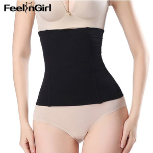 FeelinGirl Firm Control Waist Trainer Corset Slimming Waist Belt Body Shaper Seamless Postpartum Modeling Strap Girdle Shapewear
