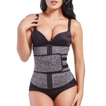 Lover Beauty Abdominal Belt High Compression Zipper Plus Size Neoprene Waist Cincher 7 Steel Corset Body Sweat Waist Trainer