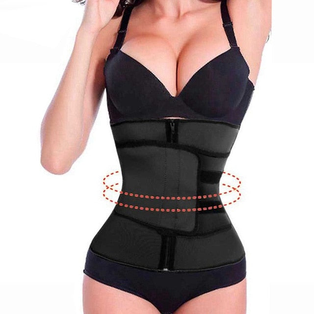Women Body Shaper Slimming Waist Trimmer Waist Trainer Underbust Corset Slimming Belt Modeling Strap Belt Waist Cinchers Girdles