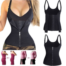 Womens Waist Trainer Modeling Strap Bodysuit S-3XL Slimming Fat Burning Body Shaper Tummy Waist Cincher Tank Shapewear Plus Size